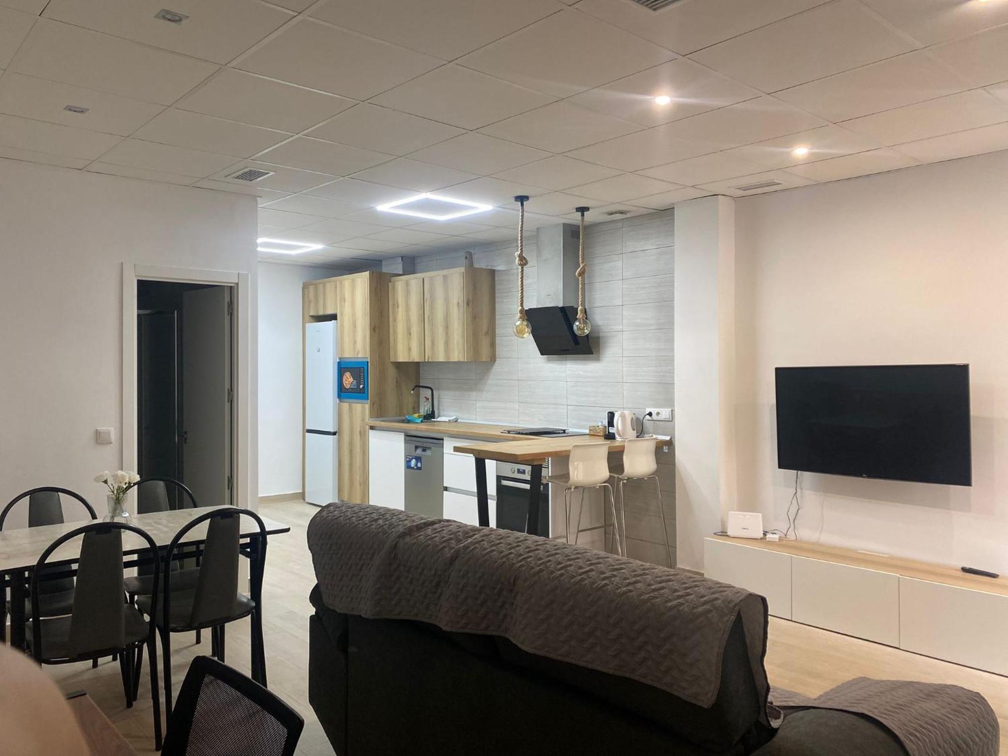 Planta Baja Moderna Y Nueva A Estrenar En El Centro Ciudad 2 Habitaciones Y 2 Banos Elche Kültér fotó